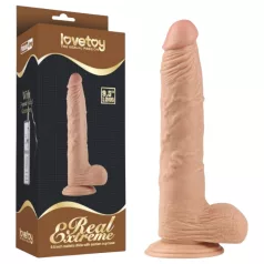 Lovetoy Real Extreme - dildo med sugkopp - 24 cm
