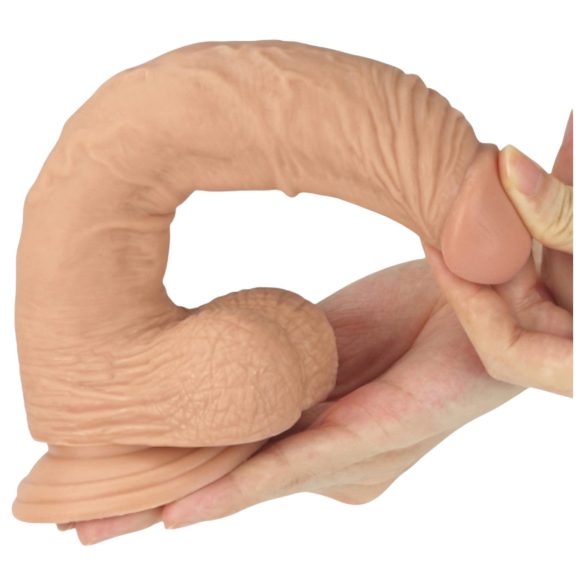 Lovetoy Real Extreme - dildo med sugpropp - 24 cm