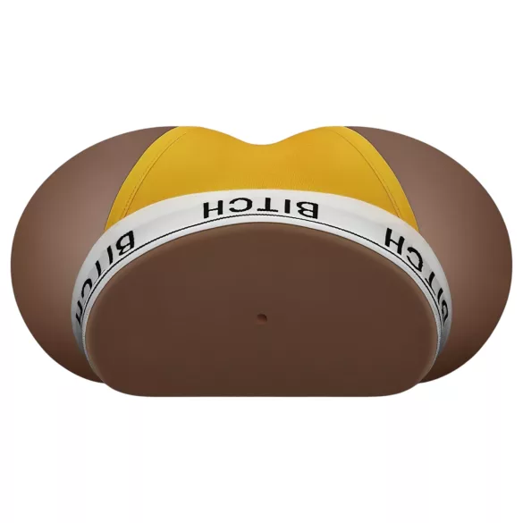 Lovetoy Streetgirl's 12 - vagintorso och trosa (mörk hudton)