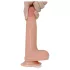 Lovetoy Nature Cock - realistisk dildo - dubbelskiktad - 18cm - hudfärg