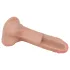 Lovetoy Nature Cock - realistisk dildo - dubbelskiktad - 18cm - hudfärg