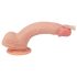 Lovetoy - dildo med sugkopp - realistisk - 21 cm - hudfärgad