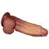 Lovetoy - realistisk dildo - dubbellager - 26cm - natur