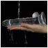 Lovetoy Flawless Clear - dildo med sugkopp - 19 cm (transparent)