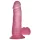 Lovetoy - dildo med sugkopp - 15 cm - rosa