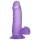 Lovetoy - dildo med sugkopp - 15 cm - lila