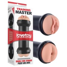Lovetoy - masturbator vagina och anal - naturfärg