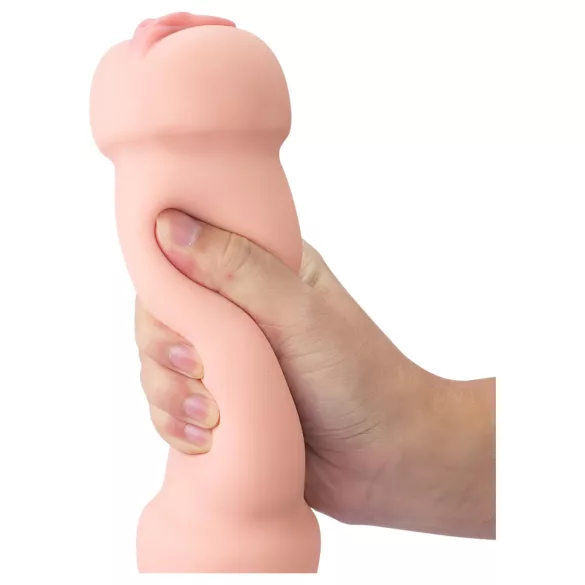 Lovetoy - masturbator vagina och anal - naturfärg