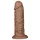 Lovetoy Chubby - realistisk dildo med sugpropp - 25cm - hudfärgad