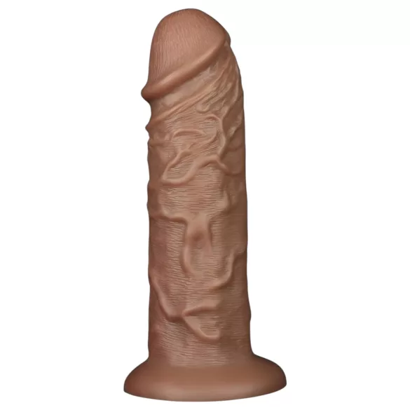 Lovetoy Chubby - realistisk dildo med sugpropp - 25cm - hudfärgad