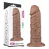 Lovetoy Chubby - realistisk dildo med sugpropp - 25cm - hudfärgad