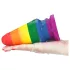 Lovetoy Prider - analplugg - 15 cm - regnbågsfärgad