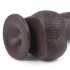 Lovetoy Sliding-Skin - realistisk dildo - dubbel lager - 23cm brun