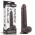 Lovetoy Sliding-Skin - realistisk dildo - dubbel lager - 23cm brun