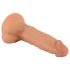 Mr. Rude - realistisk dildo med sugkopp - 19cm - hudfärg