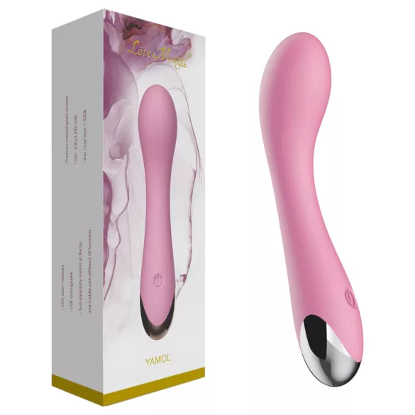 Lonely - G-punktsvibrator med uppladdningsbart batteri - rosa