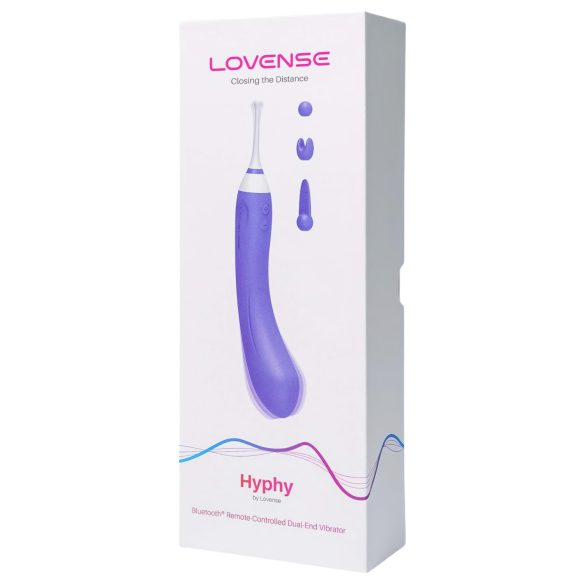 Lovense - 2-i-1 vibrator med appstyrning - lila