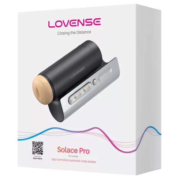 Lovense Solace Pro - App-styrd masturbator för män (svart)