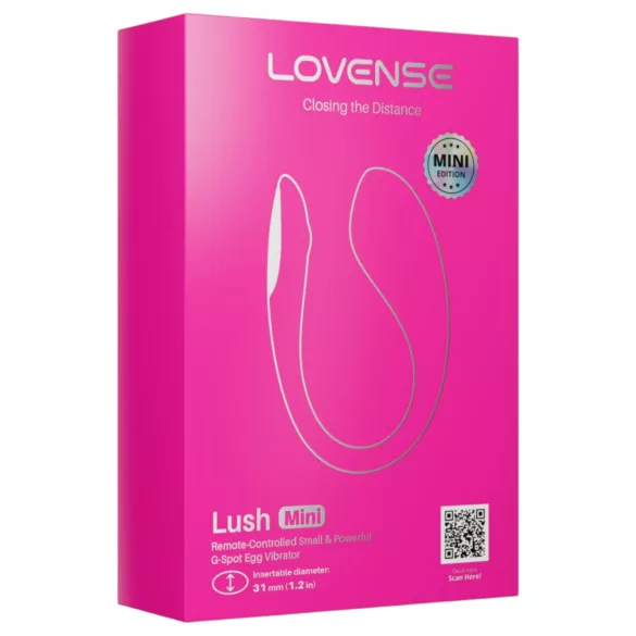 LOVENSE Lush Mini - smart vibroägg (rosa)