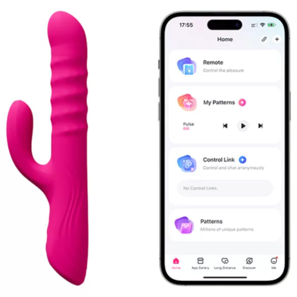 Lovense Velvo - Roterande pärl‑G‑punkts- och klitorisstimulerande vibrator