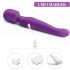Tracy's Dog Wand - pulserande massagevibrator (lila)