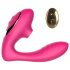 Tracy's Dog 2 - Luftvågs 2-i-1 Vibrator (Rosa)