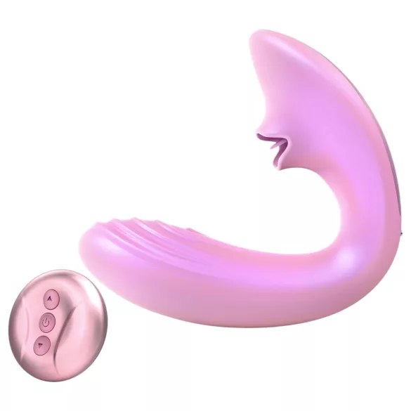 Tracy's Dog OG Lick - G-punktsvibrator och klitorisstimulator (rosa)