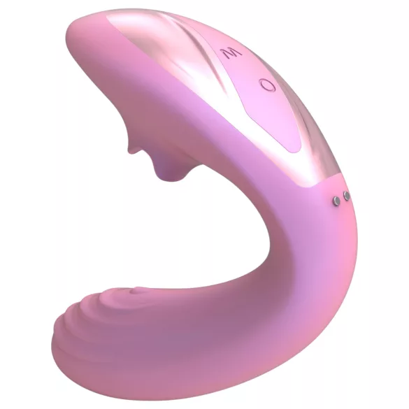 Tracy's Dog OG Lick - G-punktsvibrator och klitorisstimulator (rosa)