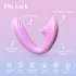 Tracy's Dog OG Lick - G-punktsvibrator och klitorisstimulator (rosa)
