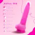 Tracy's Dog Jelivoy-Mid - realistisk vibrator - 20 cm - rosa