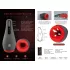OTOUCH - masturbator med sugfunktion - uppladdningsbar - svart