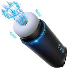 Leopard - masturbator med sug och rörelse - svart