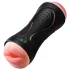 Leopard - mun- och konstgjord vagina-penisvibrator (natur)
