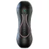 Leopard - mun- och konstgjord vagina-penisvibrator (natur)