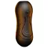 Leopard - mun- och konstgjord vagina-penisvibrator (natur)