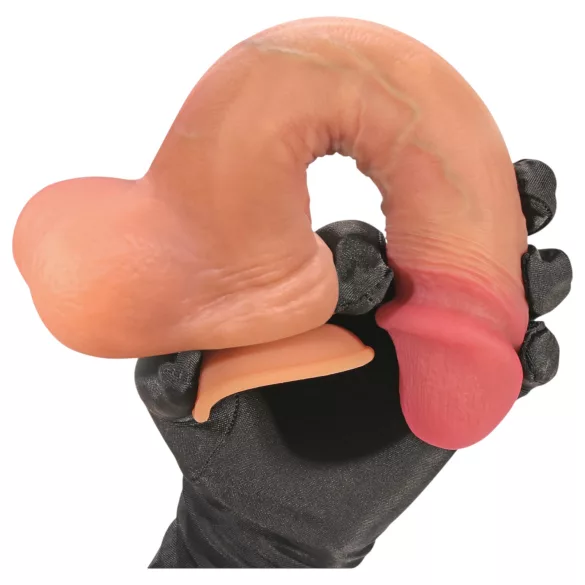 FeelSkin - realistisk dildo - hudfärgad 17,8cm