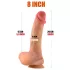 FeelSkin - ultrarealistisk dildo med pung - natur (21 cm)
