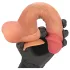 FeelSkin - ultrarealistisk dildo med pung - natur (21 cm)