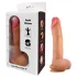 FeelSkin - ultrarealistisk dildo med testiklar (natur, 20,5 cm)