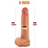 FeelSkin - ultrarealistisk dildo med testiklar (natur, 20,5 cm)