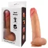 FeelSkin - ultrarealistisk dildo med pung (natur, 22 cm)