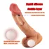 FeelSkin - ultrarealistisk dildo med pung (natur, 22 cm)
