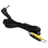 DG-LAB - elektrod­kabel från 2,5 mm jack till 2 mm stift (svart)