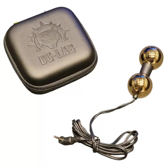 DG-LAB BiPolar B - bipolär, timglasformad metallelektrod (guld)