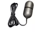 DG-LAB Matt stål - bipolär, oval stålelektrod (silver)