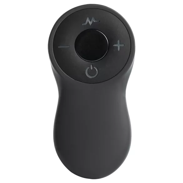 LOVISS Flower - analplugg med fjärrstyrd vibrator (lila)