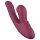 Vibeconnect - G-punkt och klitoris vibrator - 2i1 - röd