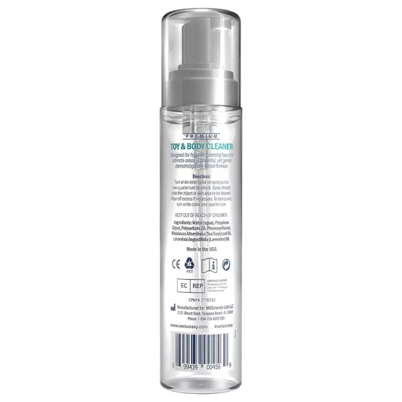 Swiss Navy Toy & Body Cleaner - rengöringsskum (221 ml)