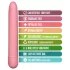 Gaia - stavvibrator - miljövänlig - rosa - stor