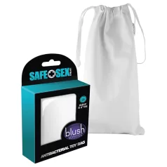   Safe Sex - förvaringspåse för sexleksaker - antibakteriell - vit L